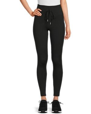 Tommy Hilfiger Drawstring Leggings - Black