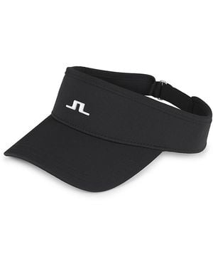 J.Lindeberg J. Lindeberg Yaden Logo Visor Cap - Black