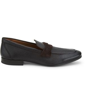Allen Edmonds Lawrence Leather Loafers - Black