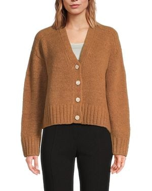 10 Crosby Derek Lam Lailah Wool-blend Cardigan - Black