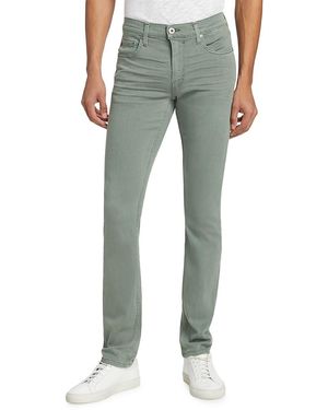 PAIGE Lennox Vintage Slim-Fit Jeans - Green