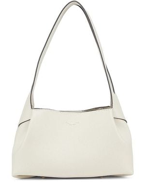Rag & Bone Slade Leather Shoulder Bag - White