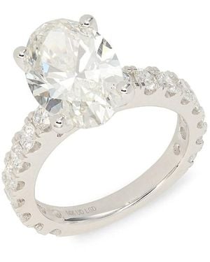 Badgley Mischka 14K & 5.75 Tcw Lab-Grown Diamond Ring - White