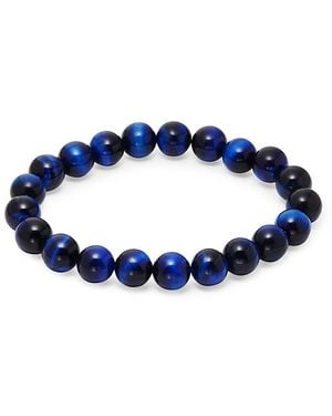 jean claude Tiger Eye Bracelet - Blue