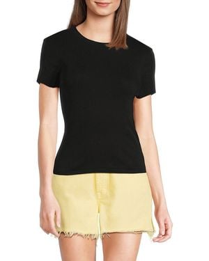 7 For All Mankind Baby Solid Cotton T-Shirt - Black