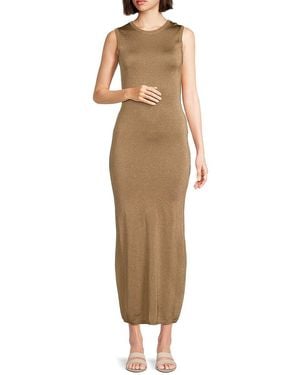 Third Form Shimmer Maxi Dress - Natural