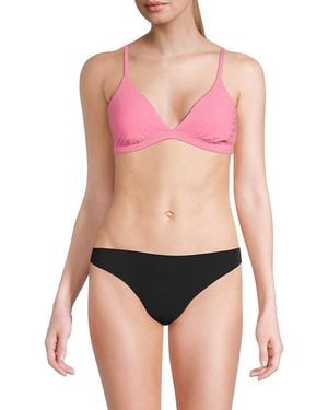 Skims Stretch-Cotton Bra - Pink