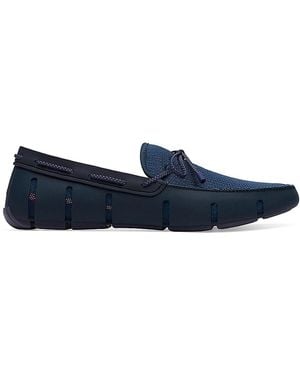 Swims Mesh Boat Shoes - Blue