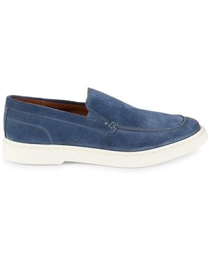 Allen Edmonds Hayes Suede Loafers - Blue