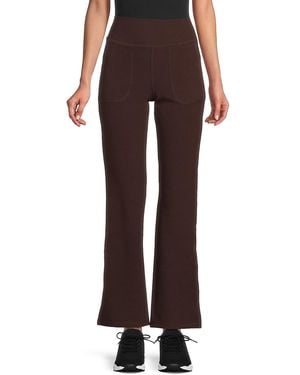 Calvin Klein High-Rise Flared Trousers - Multicolour
