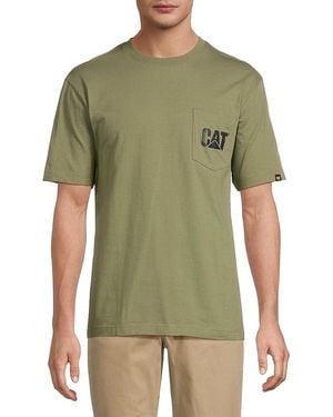 CAT WWR Kain Logo T-Shirt - Green