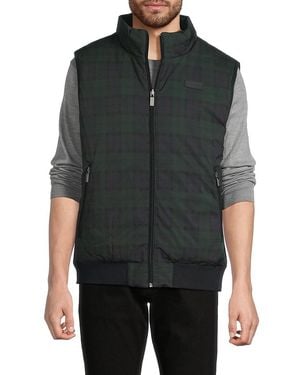 HUNTER Reversible Quilted Vest - Gray