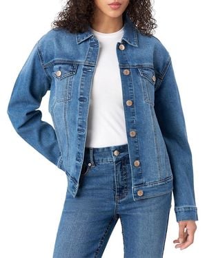 Seven7 Denim Trucker Jacket - Blue