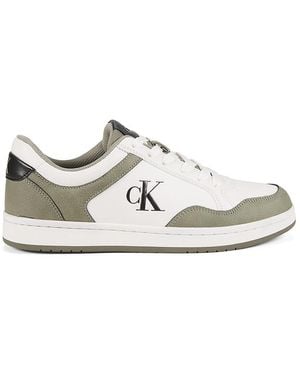 Calvin Klein Laspian Logo Low-top Sneakers - White