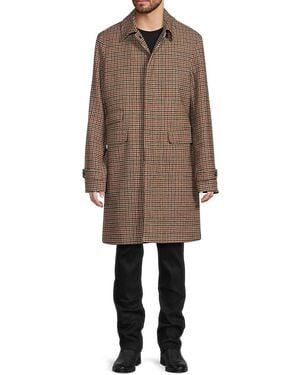 HUNTER Parnell Houndstooth Jacket - Natural