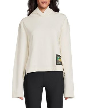 Ambush Logo Graphic Hoodie - White