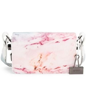 Off-White c/o Virgil Abloh Mini Leather Shoulder Bag - Pink