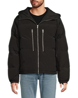 KROST Hooded Puffer Jacket - Black