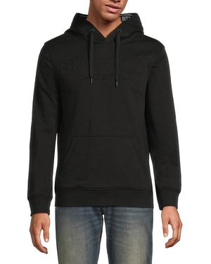 Buffalo David Bitton Fadol Logo Hoodie - Black
