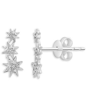 Saks Fifth Avenue 14K & 0.04 Tcw Diamond Drop Earrings - White