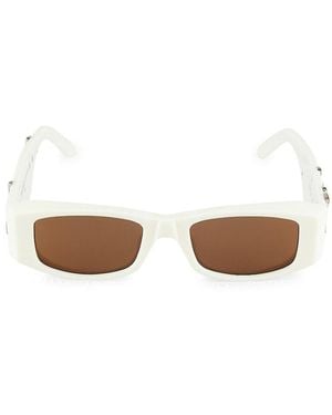 Palm Angels Angel 51Mm Sunglasses - White
