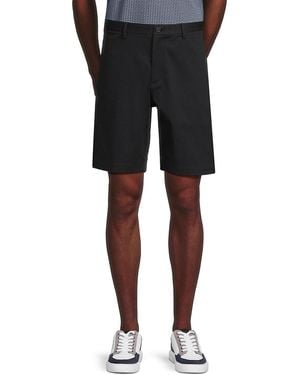 Theory Zaine Slim-fit Twill Shorts - Black