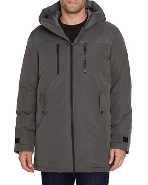 Sam Edelman Expedition Wool Combo Parka - Grey