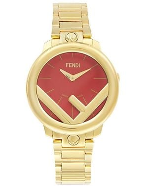 Fendi Run Away Stainless Steel & Opalin Dial Bracelet Watch/36Mm - Metallic