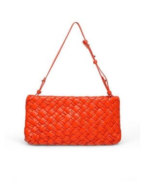 Walter Baker Whitley Leather Shoulder Bag - Red