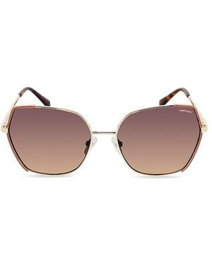 Kenneth Cole 60Mm Square Sunglasses - Pink