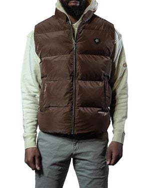 Woodpecker Quilted Puffer Vest - Black