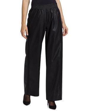 Kobi Halperin Charlize Faux Leather Trousers - Black