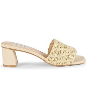 Saks Fifth Avenue Ivy Floral Textured Sandals - Natural