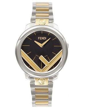 Fendi Run Away Two-Tone Stainelss Steel Bracelet Watch/36Mm - White