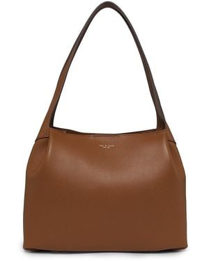 Rag & Bone Slade Top Handle Leather Tote - Brown
