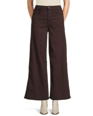 Rag & Bone Serena Coloured Wide Leg Jeans - Brown