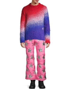 ERL Degrade Crewneck Jumper - Red