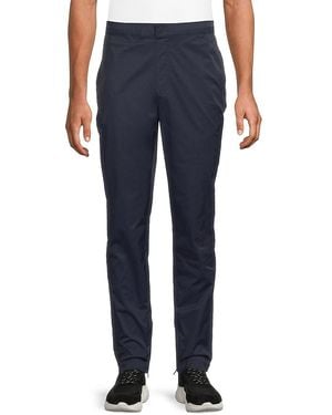 Onia 'Flat Front Zip Cuff Trousers - Blue