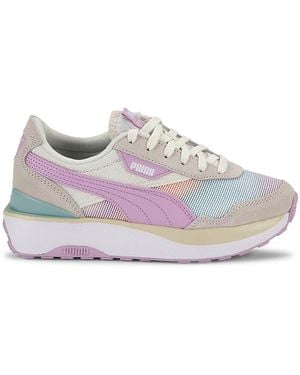 PUMA Cruise Rider Colorblocked Trainers - Grey