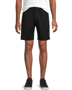 Theory Zaine Slim-Fit Twill Shorts - Black