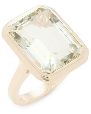 Effy 14K & Amethyst Ring - White