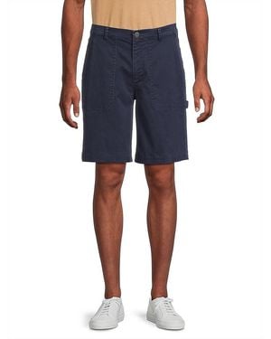 ATM Painters Cotton Twill Shorts - Blue