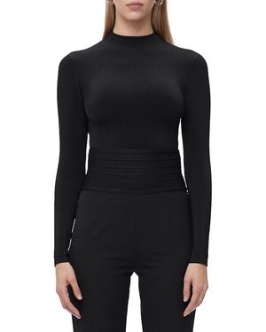 Hervé Léger Iris Bandage Top - Black