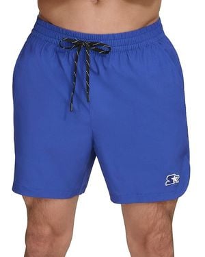 Starter Solid Drawstring Shorts - Blue