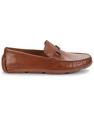 Cole Haan Wyatt Driving Loafers - Brown