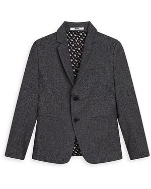 BOSS Little Boy's Notch-Lapel Suit Jacket - Gray