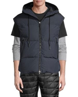 Holden Fowler Hooded Down Vest - Black