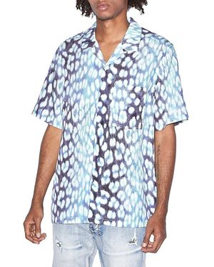 Ksubi Ultra Leo Resort Camp Shirt - Blue