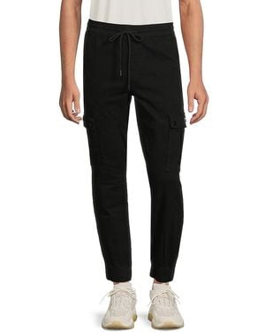 Wesc Slim Fit Utility Sweatpants - Black
