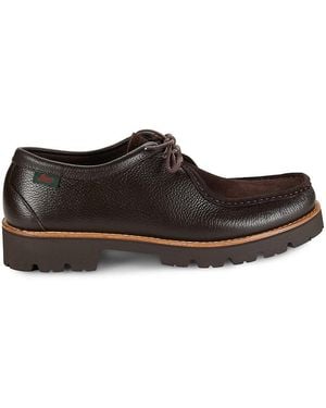 G.H. Bass & Co. G. H. Bass Wallace Low Top Leather & Suede Shoes - Brown